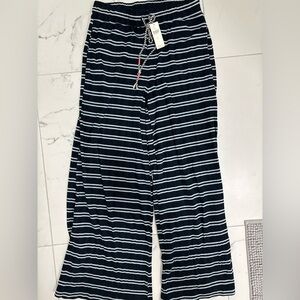 BRAND NEW Sundry Midnight and Ivory Striped Apparel